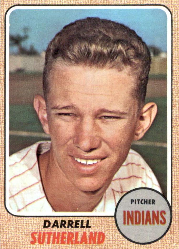 1968 Topps Darrell Sutherland #551 card