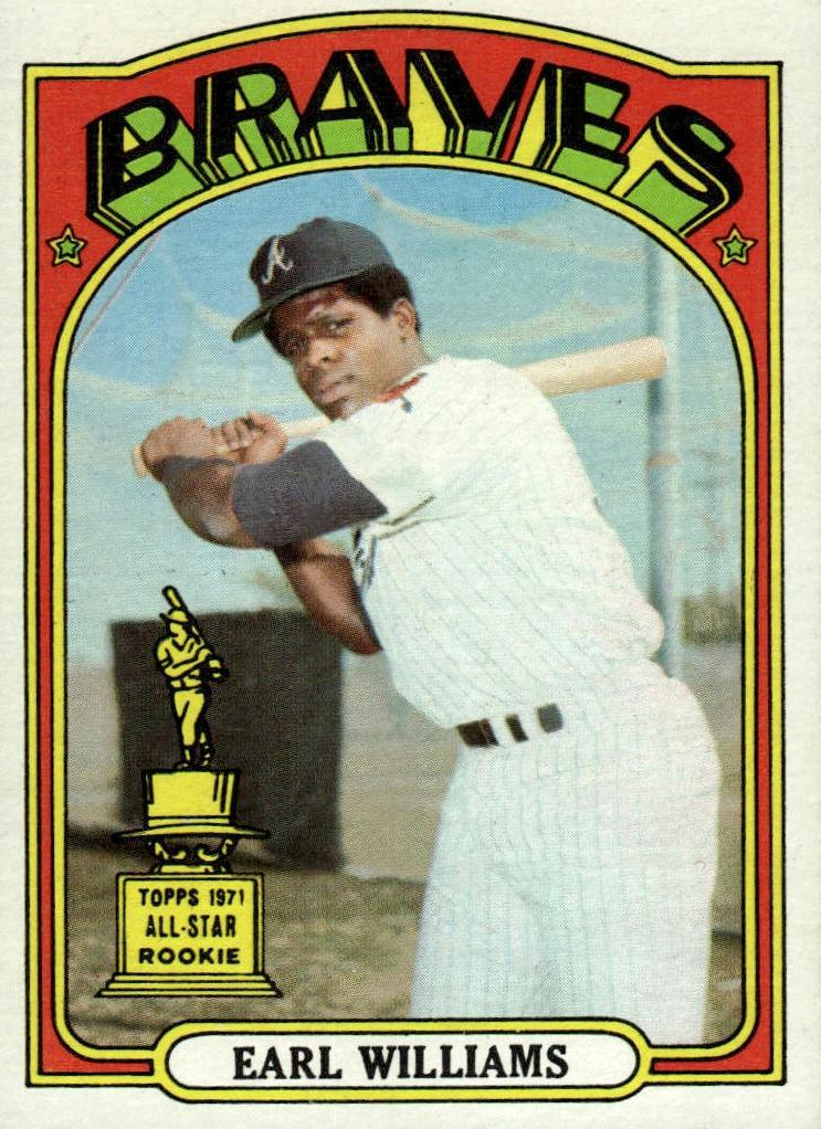 1972 Topps Earl Williams #380 card