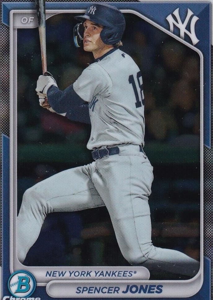 Spencer Jones 2024 Bowman Chrome Prospects card