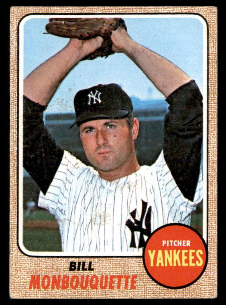 1968 Topps Bill Monbouquette #234 card