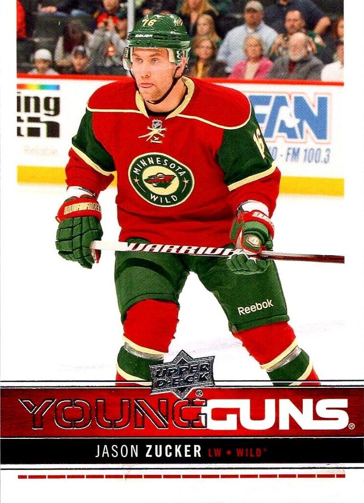 2012 Jason Zucker [UD Exclusives] #227