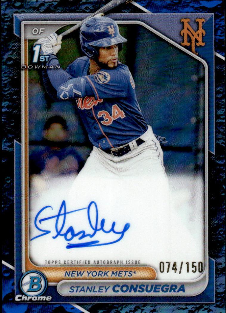 Stanley Consuegra 2024 Bowman Chrome Prospects card