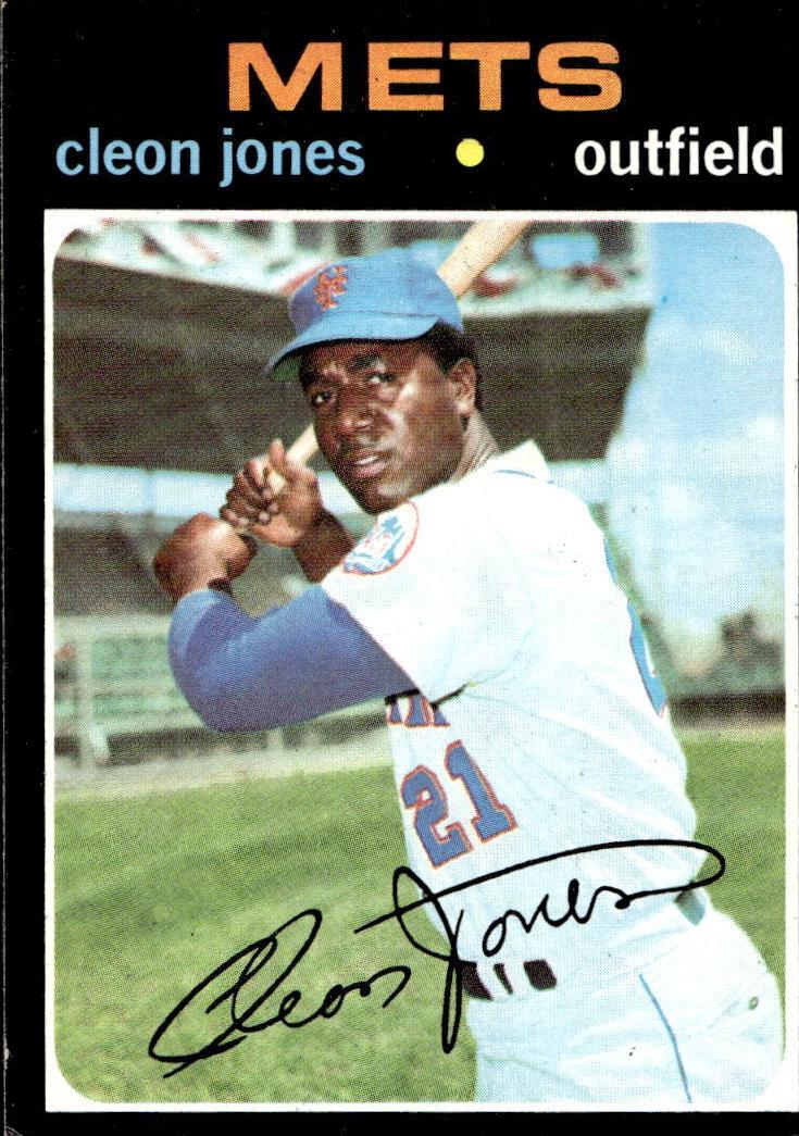 1971 Topps Cleon Jones #527 card