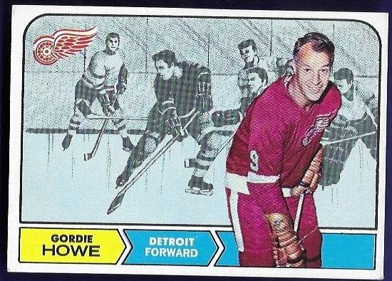 1968 Topps Gordie Howe #29 card