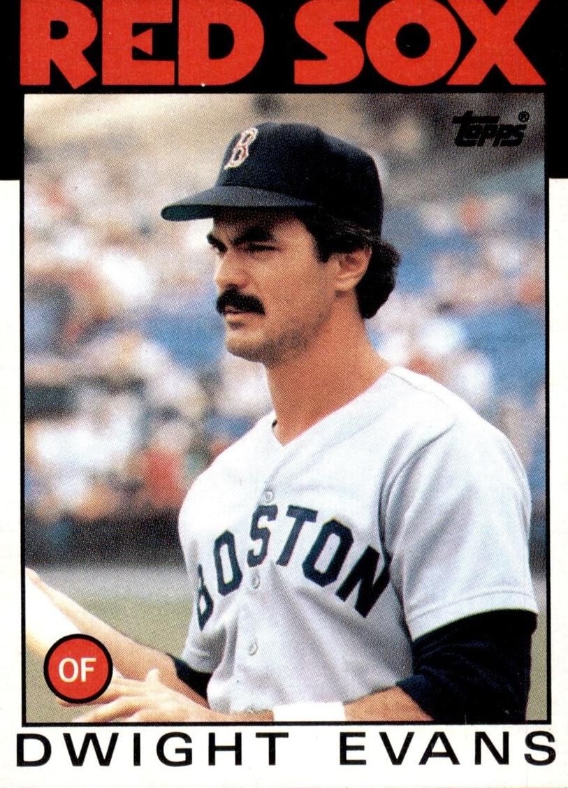 1986 Dwight Evans #60