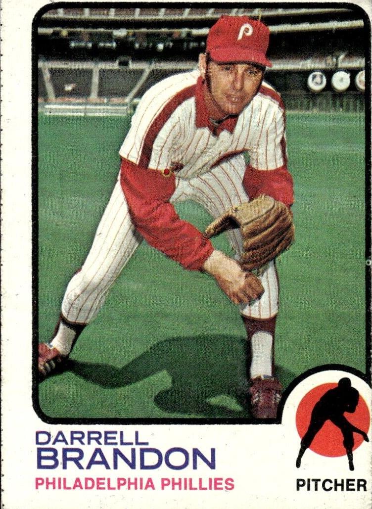 1973 Topps Darrell Brandon #326 card