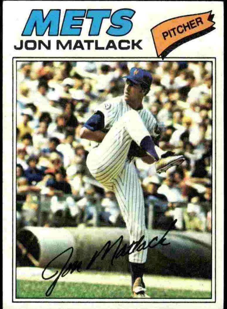 1977 Jon Matlack #440