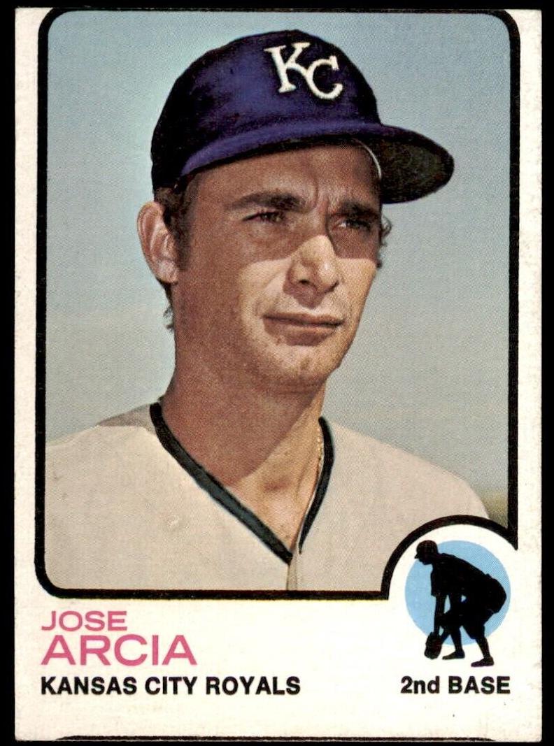 1973 Topps Jose Arcia #466 card