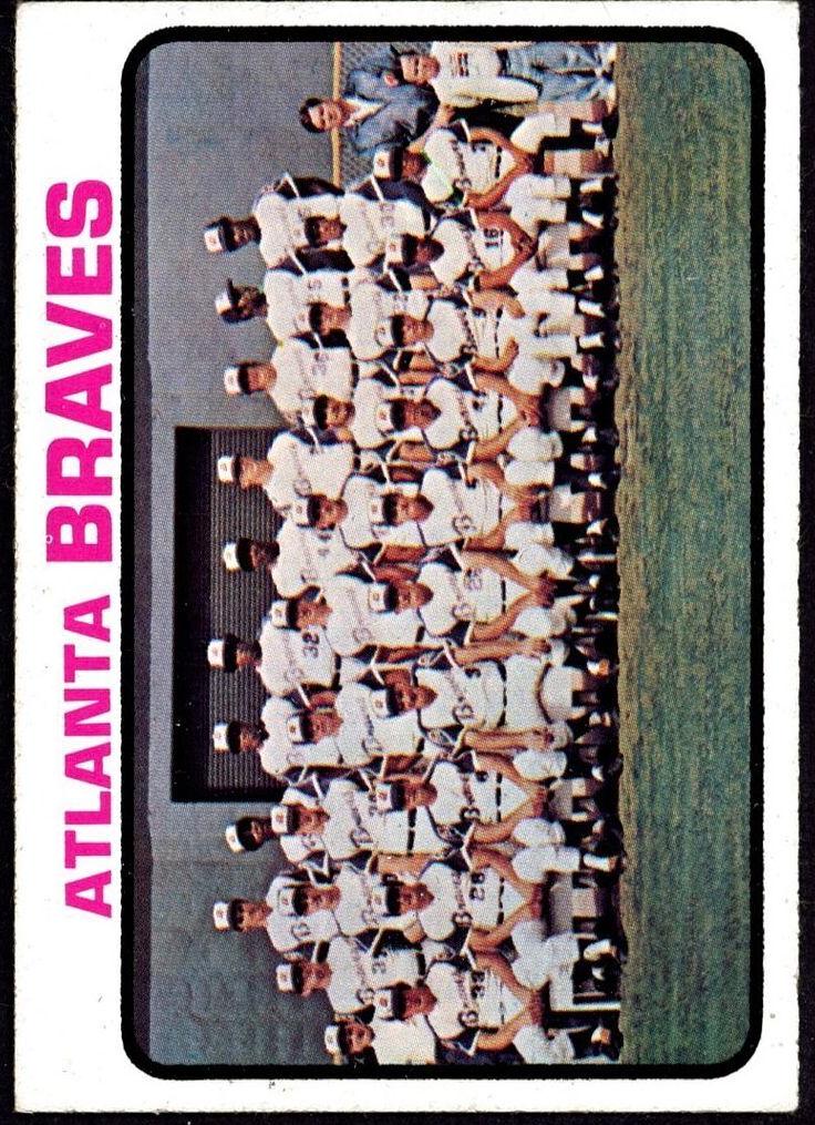 1973 Topps Atlanta Braves #521 card