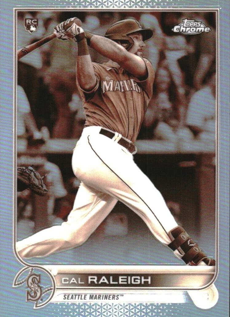 Cal Raleigh 2022 Topps Chrome Baseball Sepia