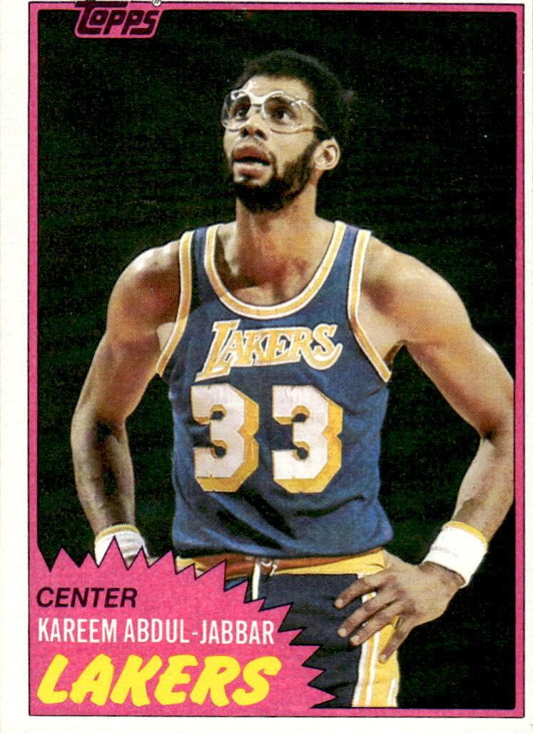 1981 Kareem Abdul-Jabbar #20
