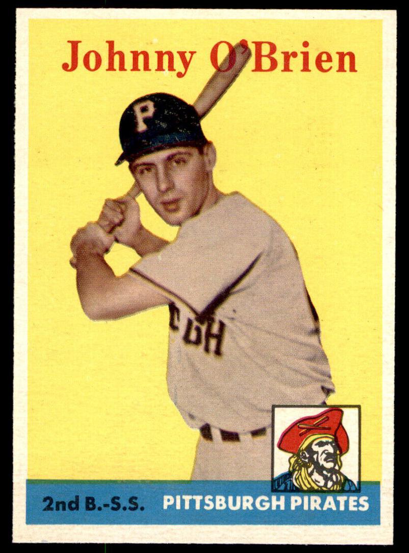 1958 Topps Johnny O'Brien #426 card
