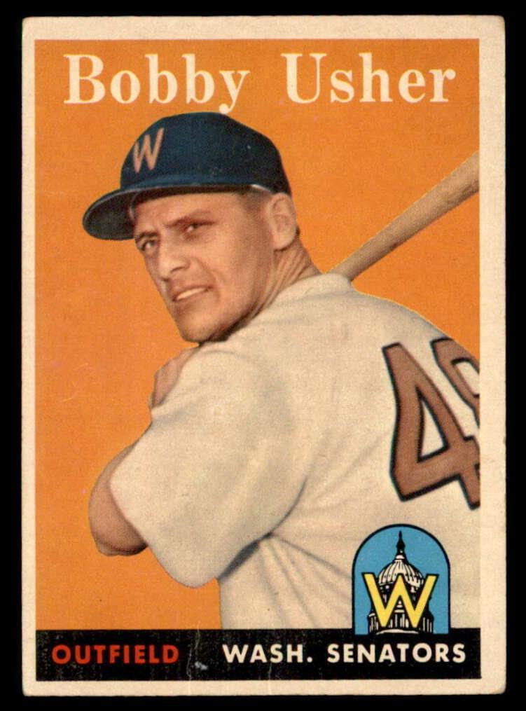1958 Topps Bobby Usher #124 card
