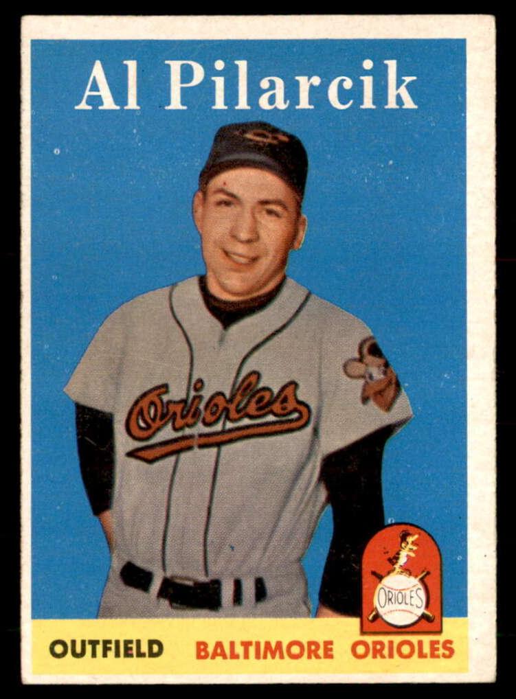 1958 Topps Al Pilarcik #259 card