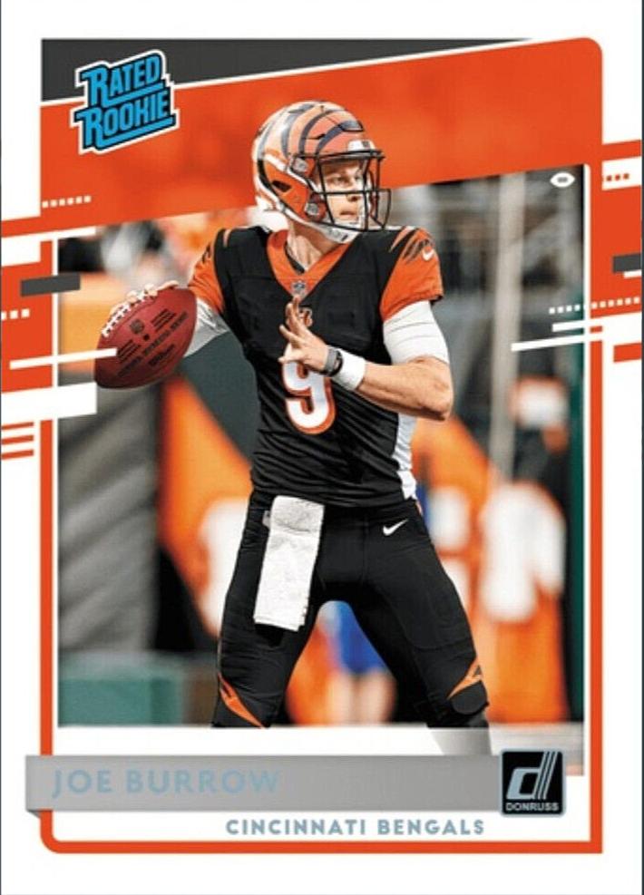 2020 Panini Donruss Rated Rookie #301 Joe Burrow front