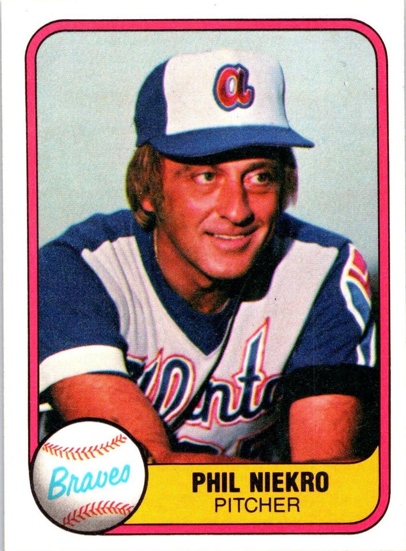1981 Phil Niekro #242