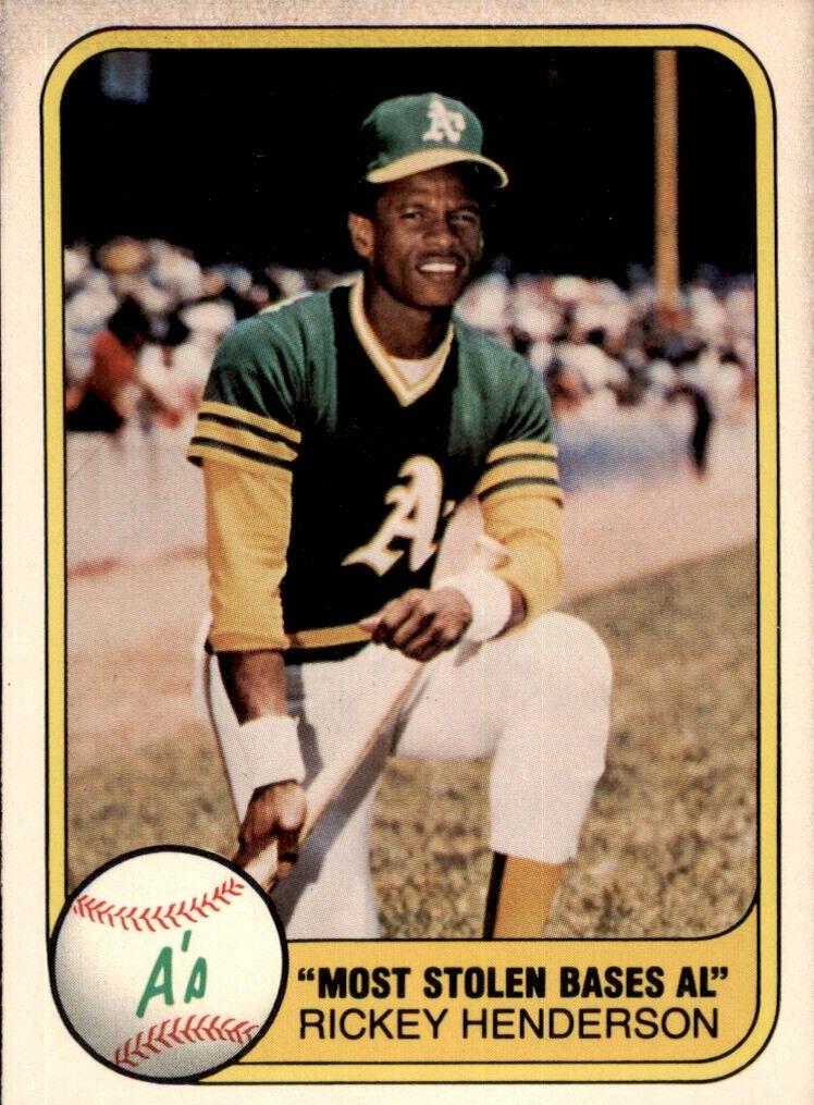 1981 Rickey Henderson #351