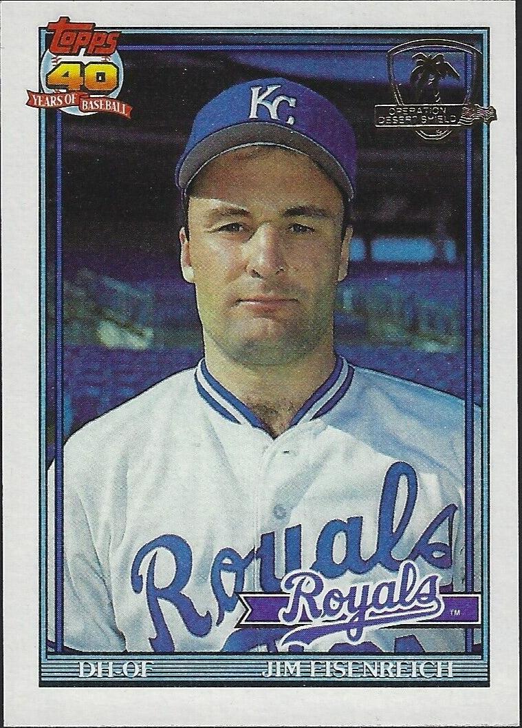 1991 Jim Eisenreich #707