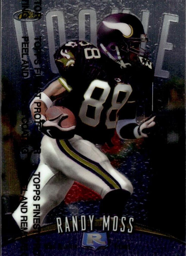 1998 Topps Finest Randy Moss #135 card