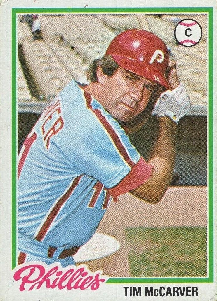 1978 Topps Tim McCarver #235 card