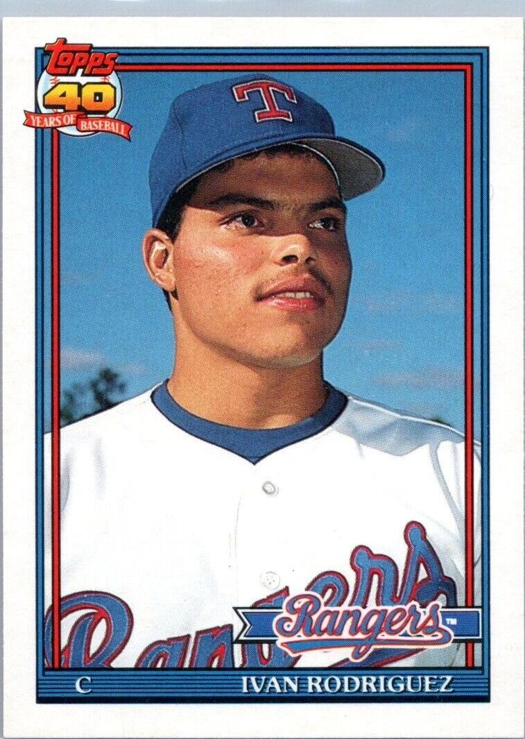 Ivan Rodriguez 1991 Topps Traded Baseball