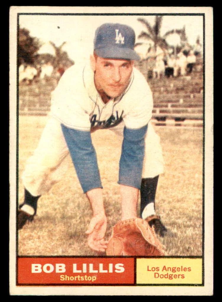 1961 Bob Lillis #38