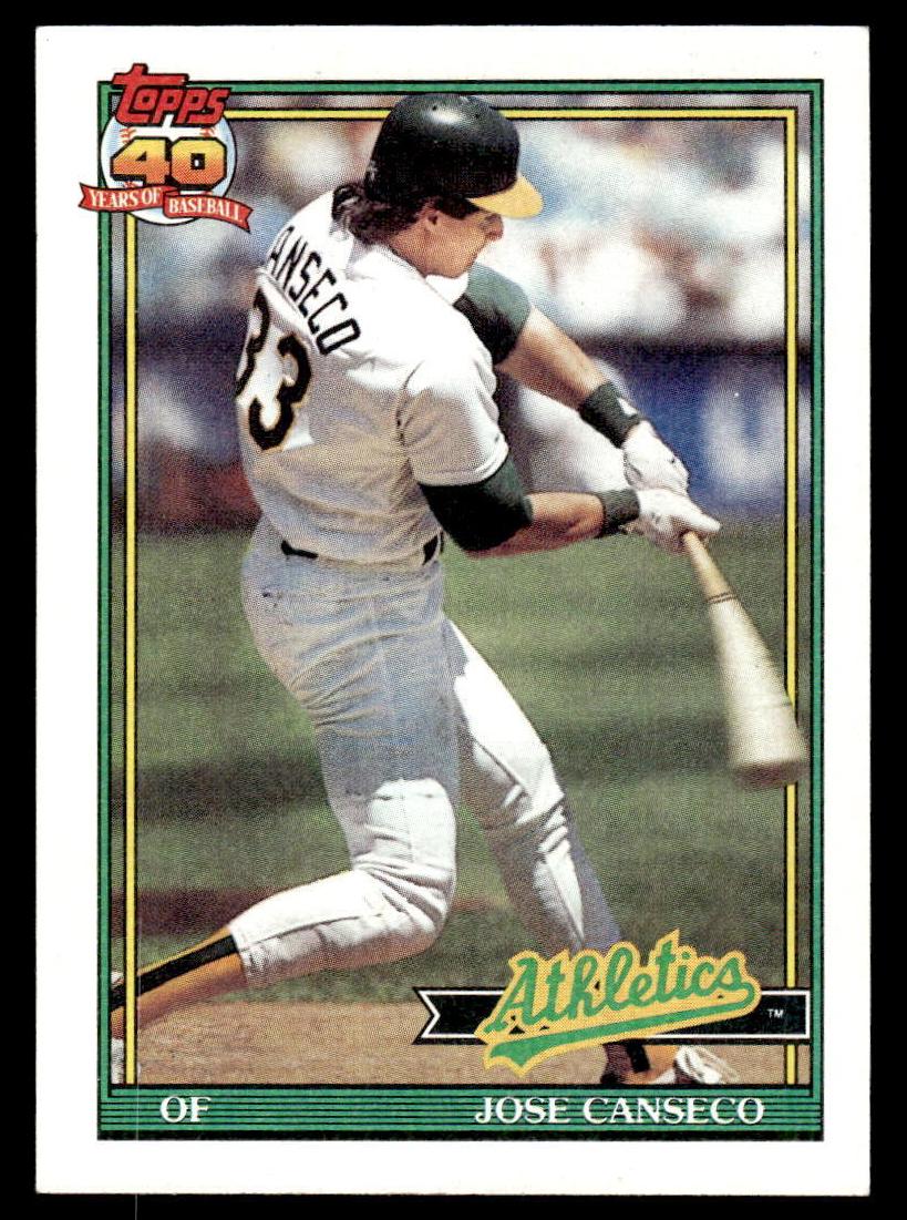 1991 Jose Canseco #700