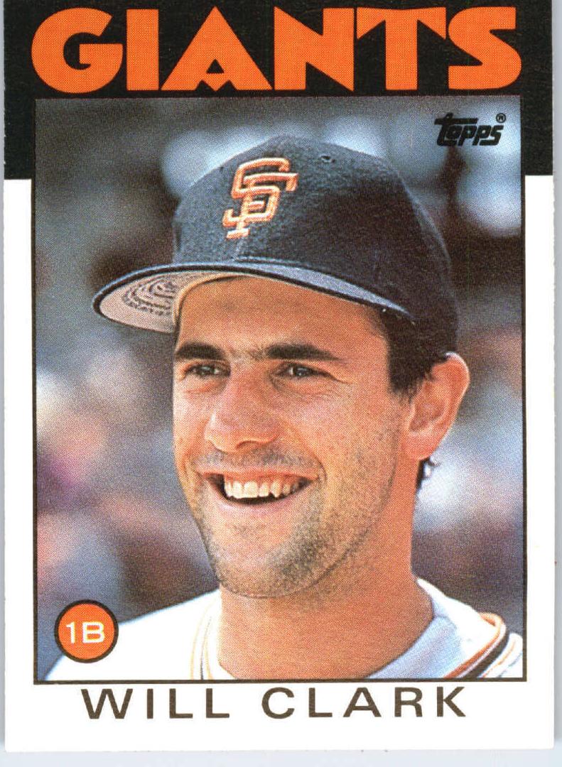 Will Clark 1986 Topps Traded Baseball