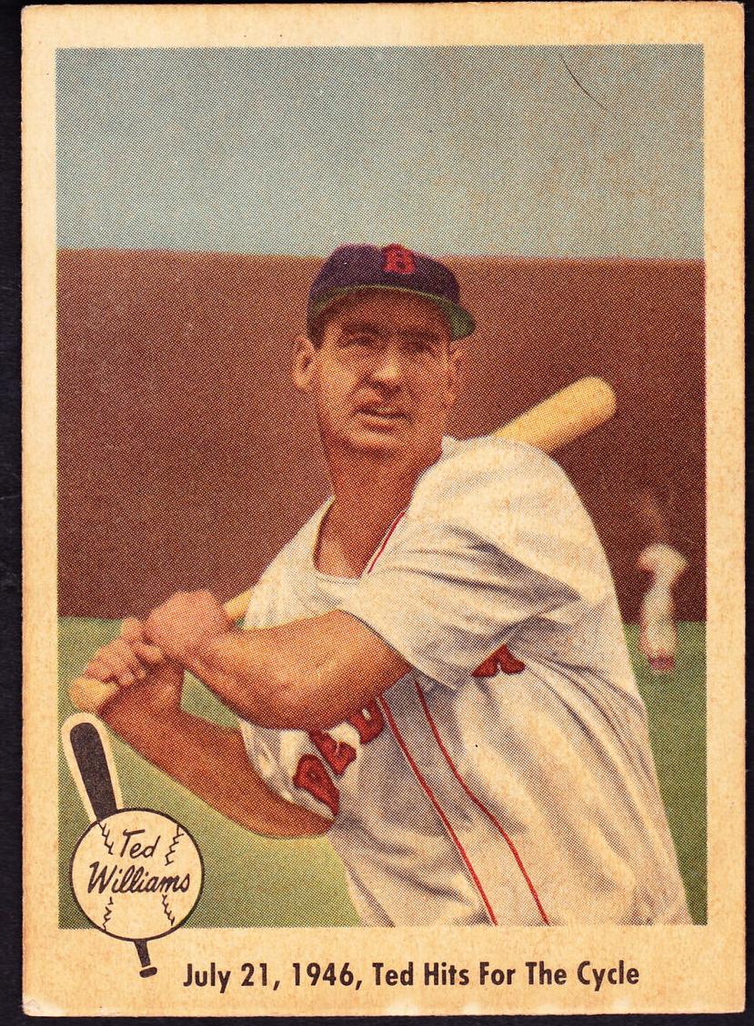 1959 Ted Williams [Ted Hits for Cycle] #29