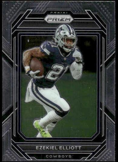 Ezekiel Elliott 2022 Prizm Football card