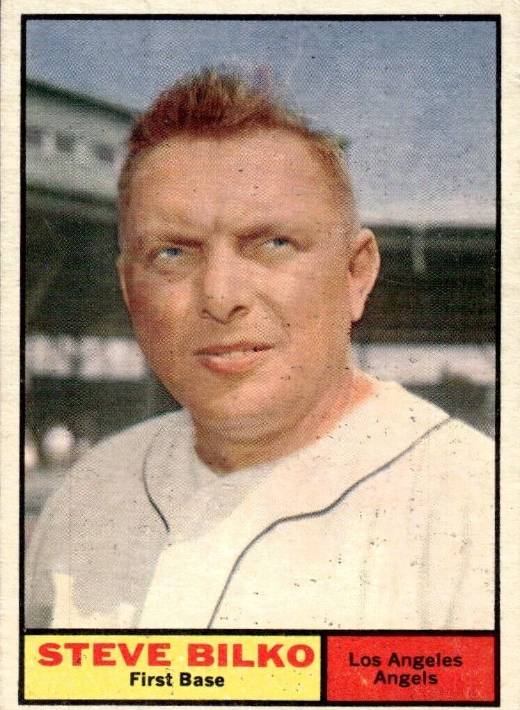 1961 Topps Steve Bilko #184 card