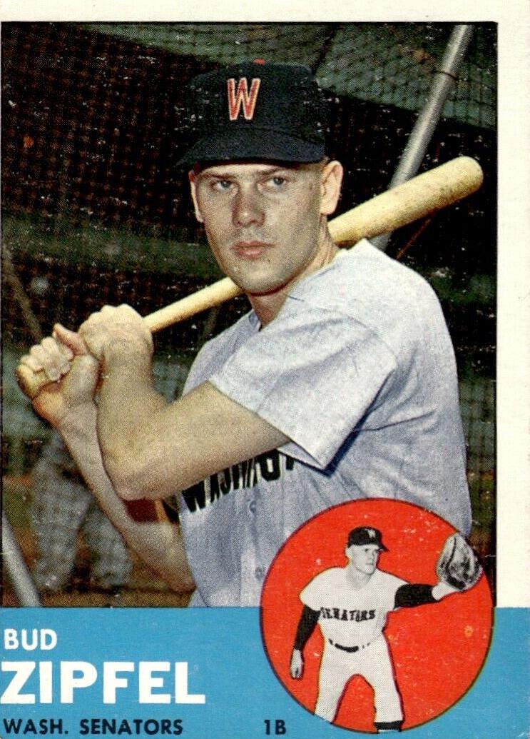 1963 Topps Bud Zipfel #69 card