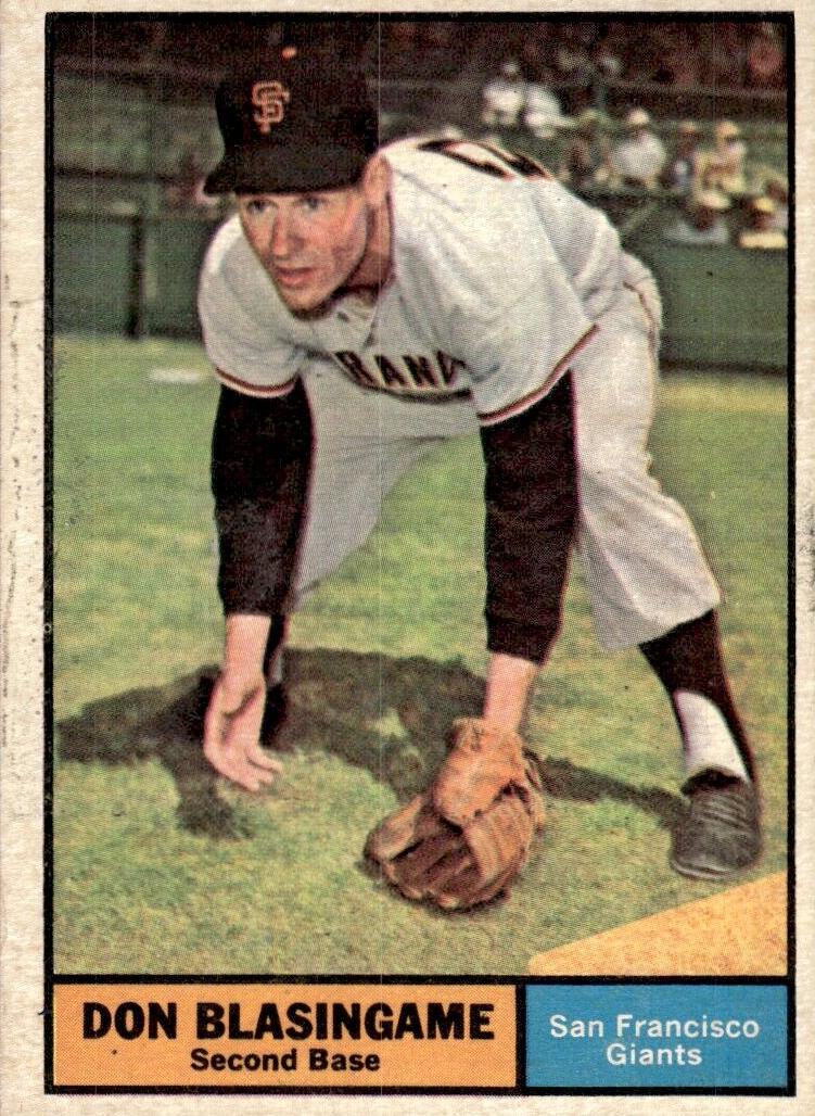 1961 Topps Don Blasingame #294 card