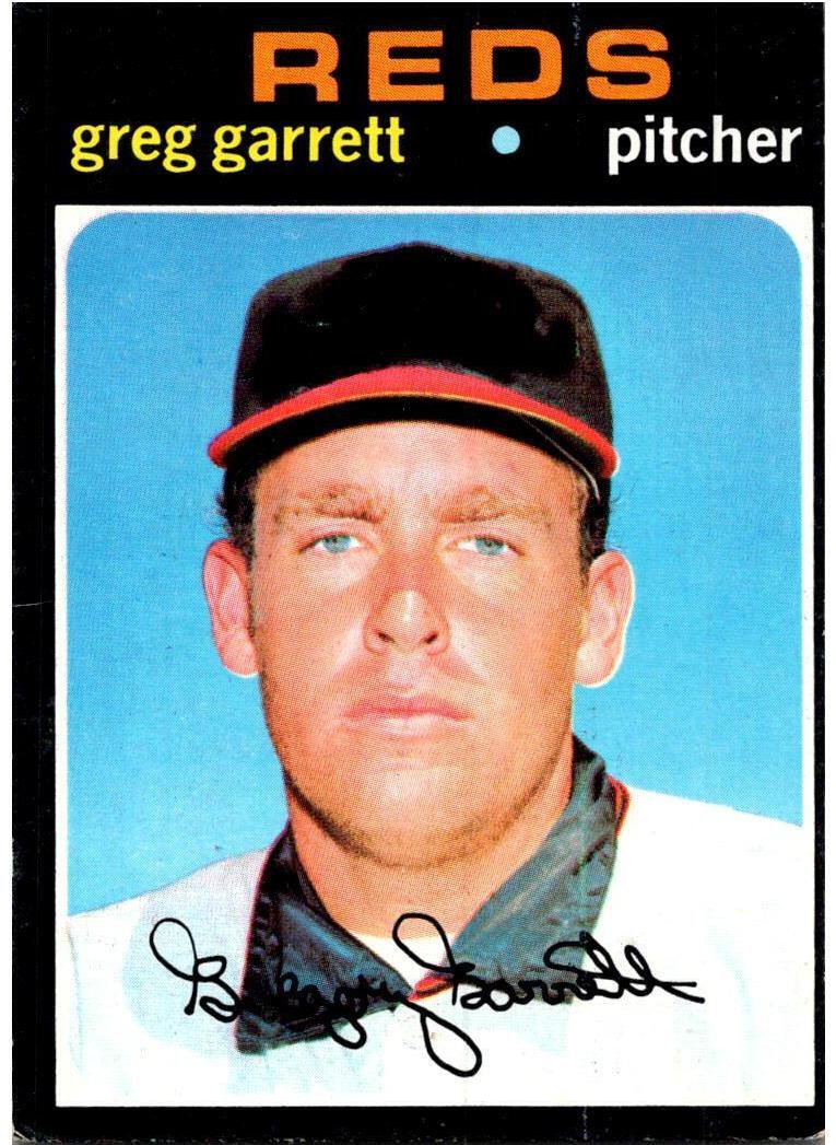 1971 Topps Greg Garrett #377 card