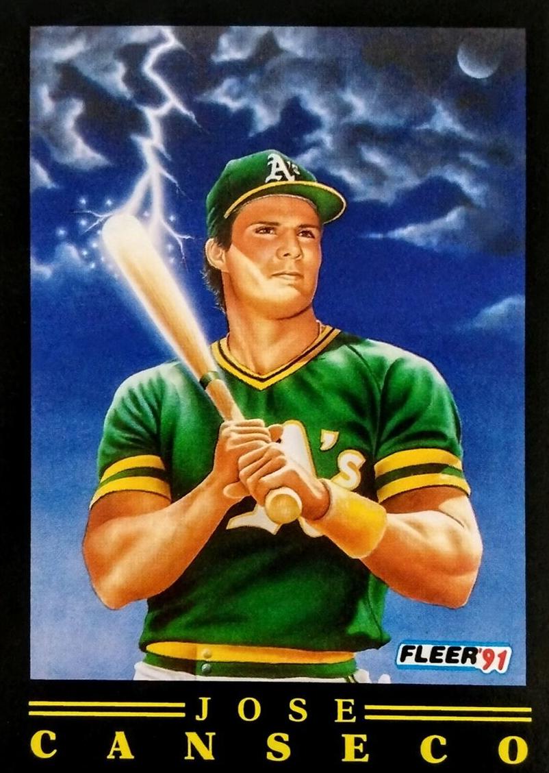 1991 Jose Canseco #6
