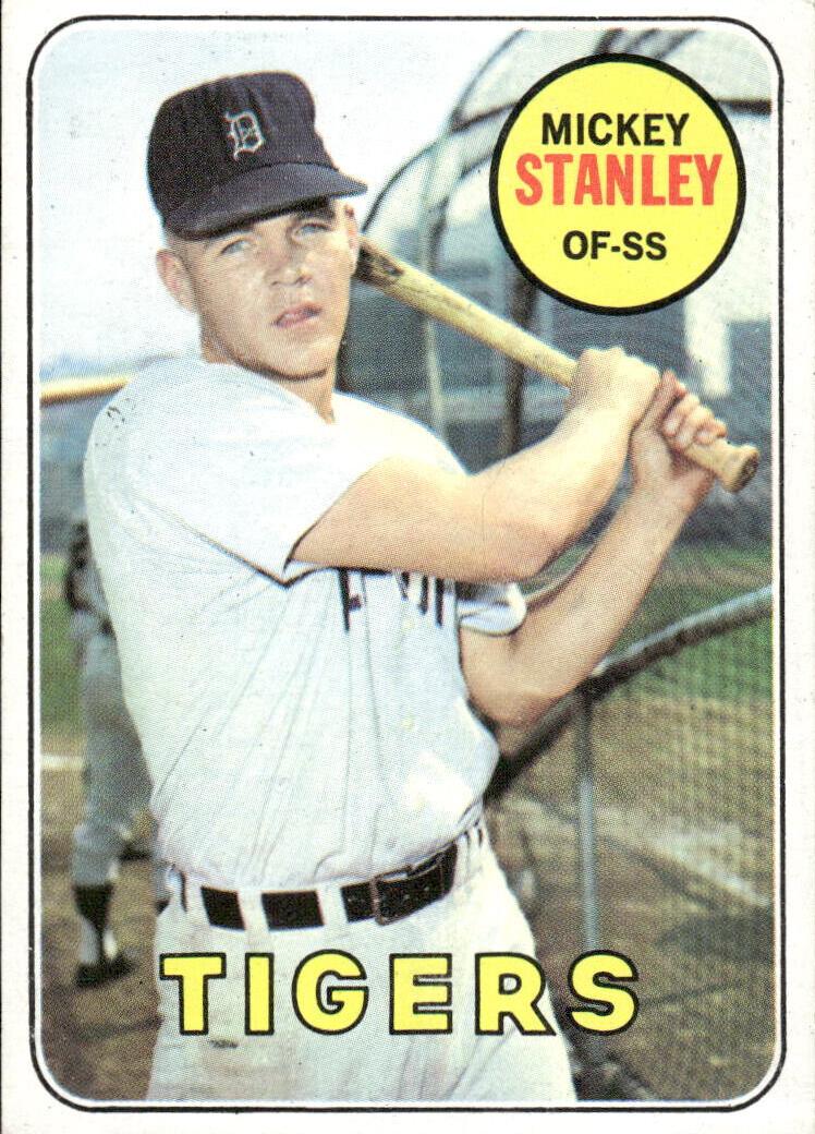 1969 Topps Mickey Stanley #13 card
