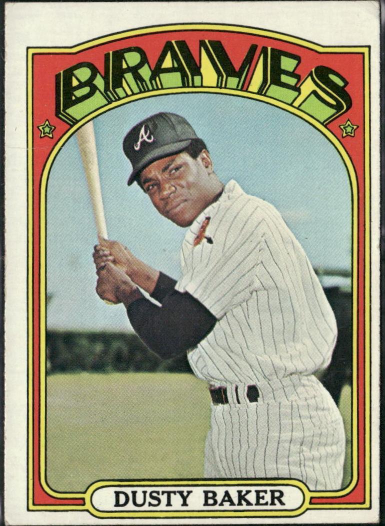 Dusty Baker 1972 Topps Baseball