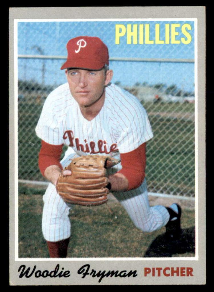 1970 Topps Woodie Fryman #677 card
