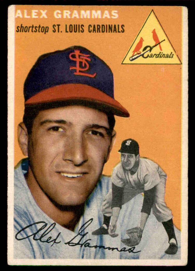 1954 Alex Grammas #151