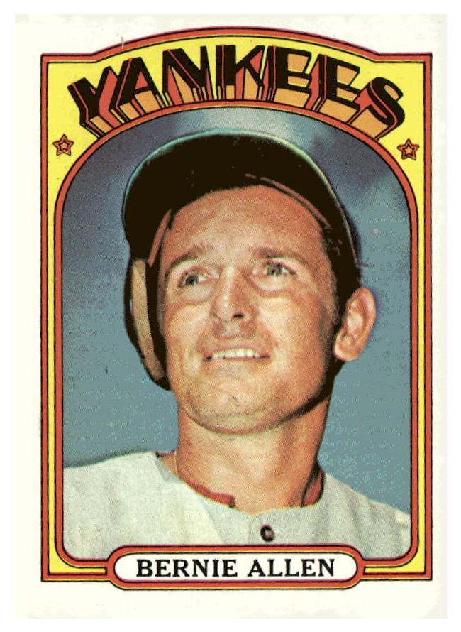 1972 Bernie Allen #644