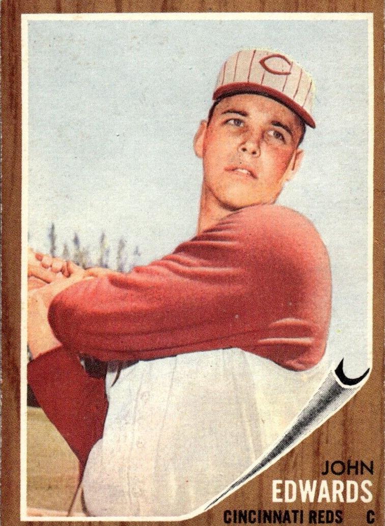 1962 Topps John Edwards #302 card