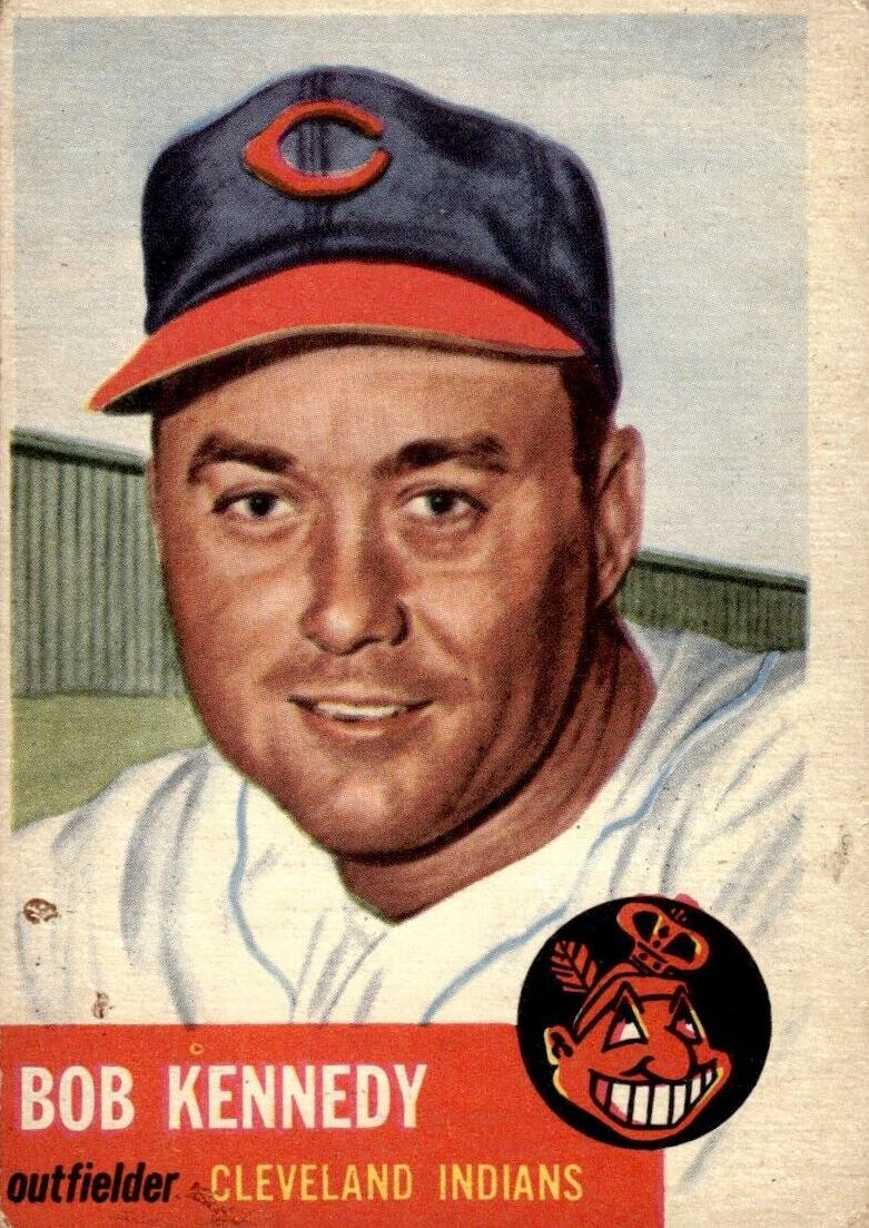 1953 Topps Bob Kennedy #33 card