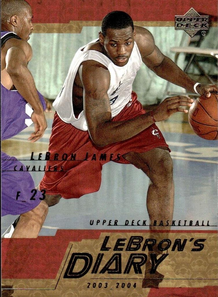 2003 Upper Deck LeBron James #LJ6 card