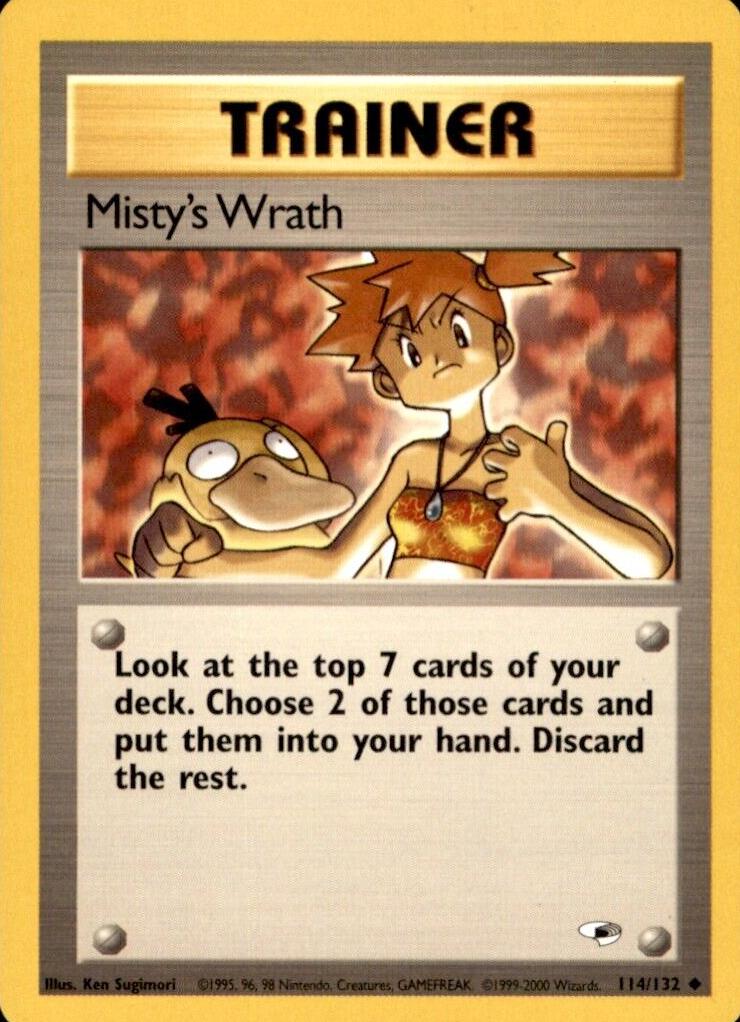 Misty's Wrath 2000 Pokemon Gym Heroes