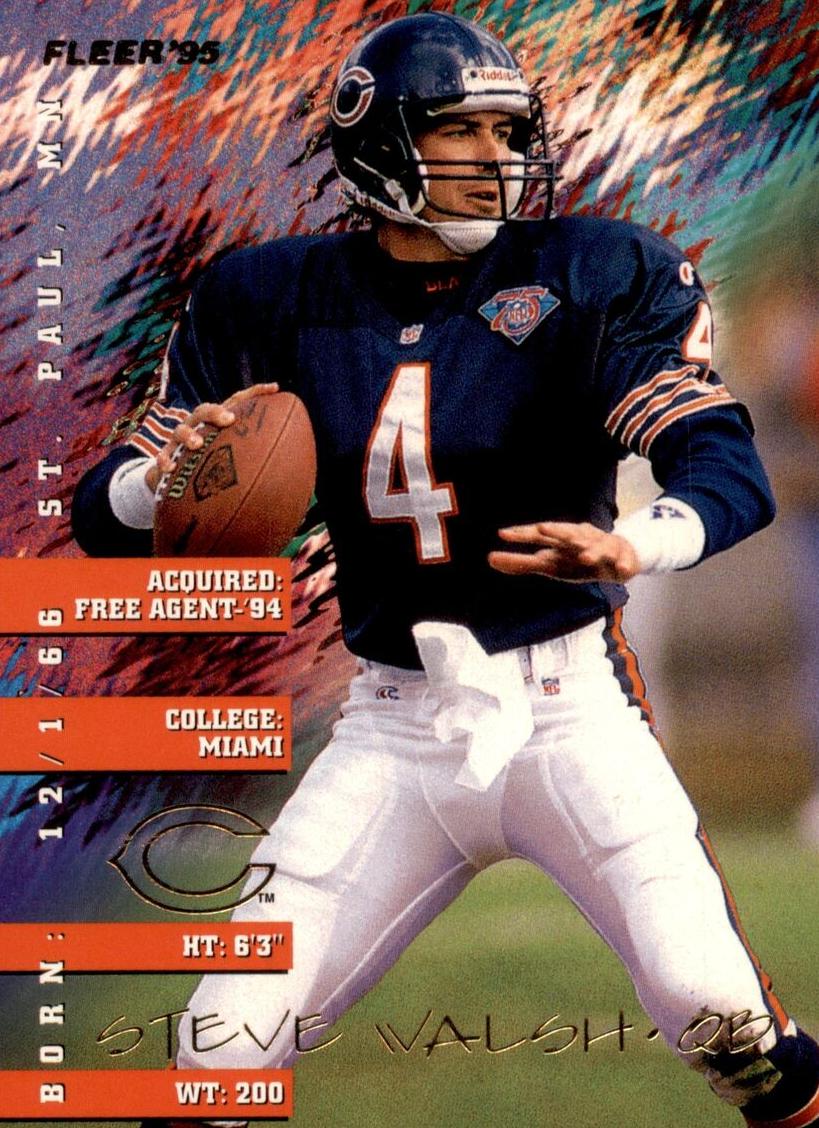 1995 Steve Walsh #60