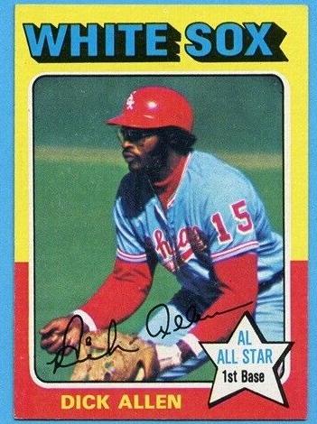 Dick Allen 1975 Topps Baseball