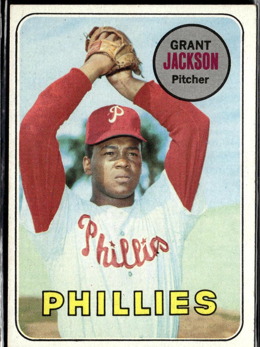 1969 Topps Grant Jackson #174 card