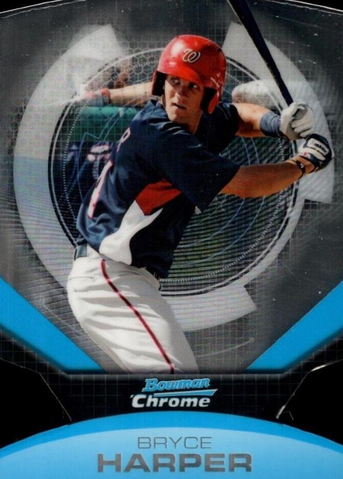 2013 Bryce Harper [Green Refractor] #1