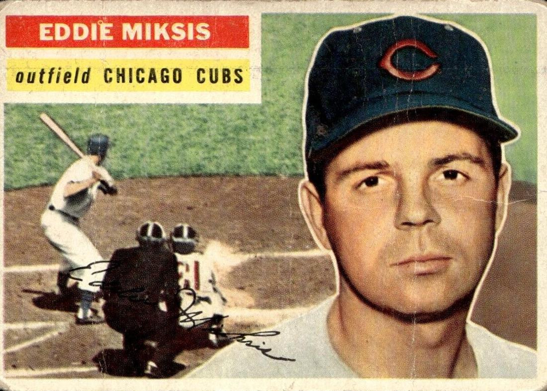1956 Eddie Miksis #285