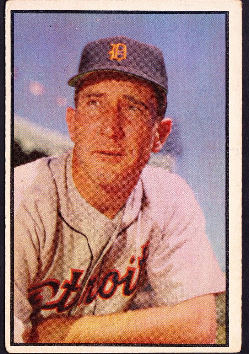 1953 Bowman Color Fred Hutchinson #132 card